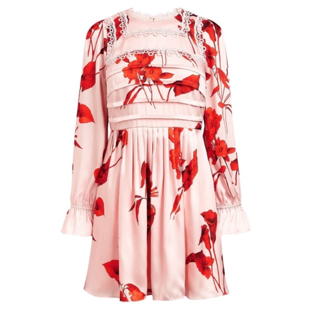 Ted Baker Malaani Fantasia Long Sleeve Floral Dress